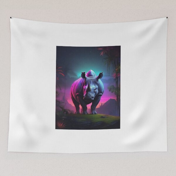 Item preview, African rhinoceros designed and sold by Promarkets.