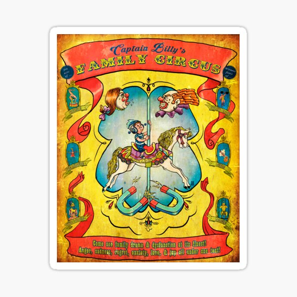 "Family Circus" Sticker