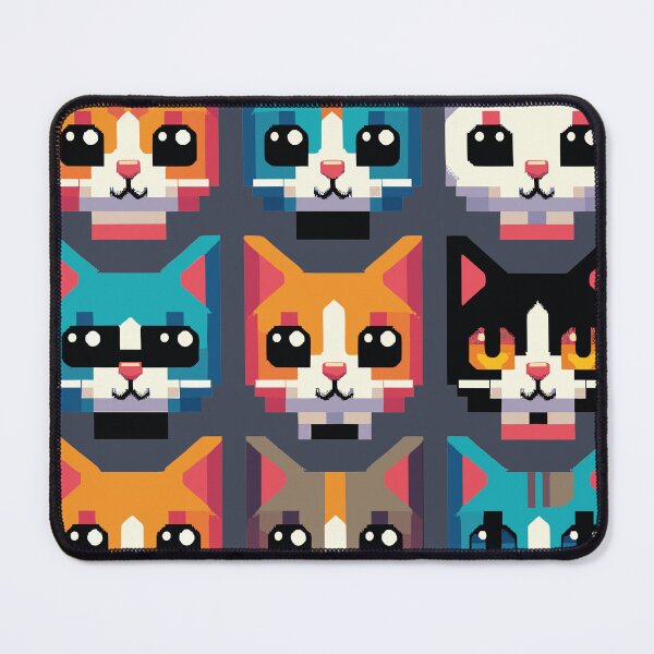 Item preview, Assorted Cat Faces designed and sold by bihtti.
