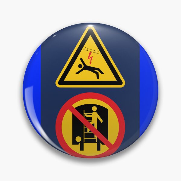 Item preview, Carriage riding safety sign Deutsche Bahn designed and sold by Green-over-red.