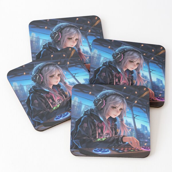 Item preview, Anime gamer girl - Selection 1 designed and sold by ArtsyChaosArt.