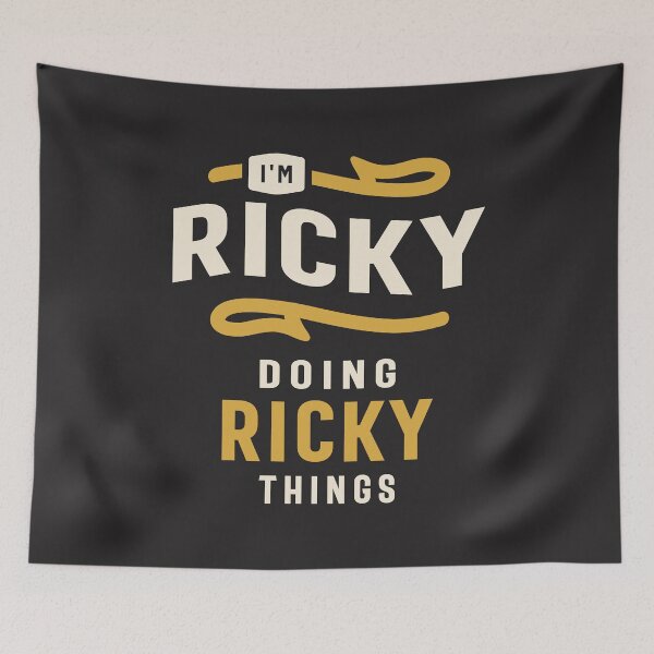 Item preview, I'm Ricky Doing Ricky Things Funny Ricky Name  designed and sold by cidolopez.