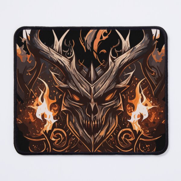 Item preview, Flaming Tribal Skull designed and sold by EternalDelight1.