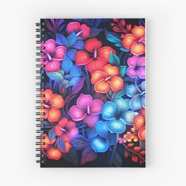 Item preview, Dazzling Bioluminescent Flowers designed and sold by Clock-Designer.