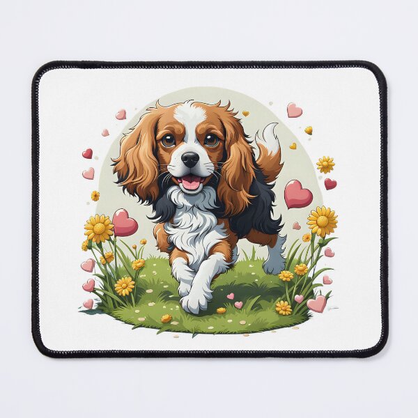 Item preview, Cute playful Cavalier King Charles designed and sold by Kaleddis.