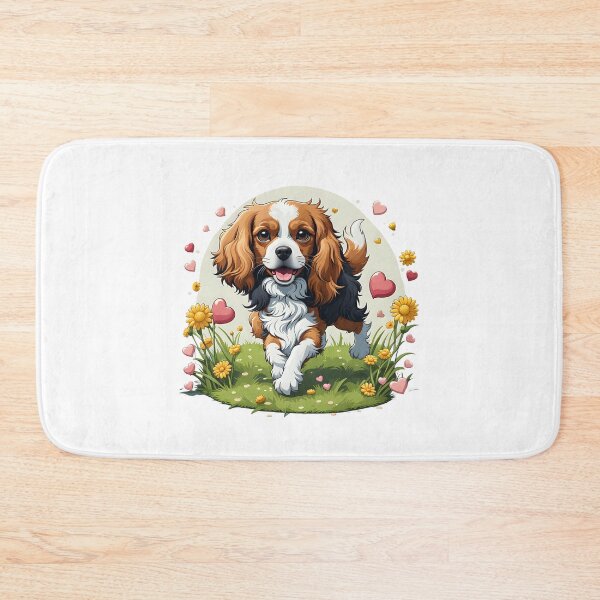 Item preview, Cute playful Cavalier King Charles designed and sold by Kaleddis.