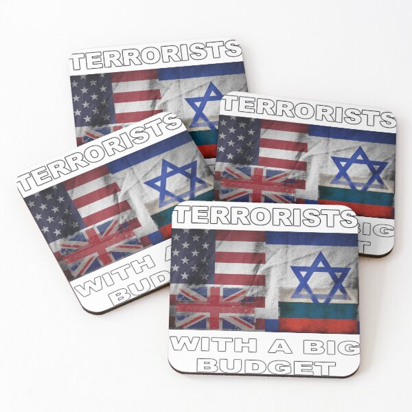 Item preview, TERRORISTS WITH A BIG BUDGET designed and sold by digitalmidgets.