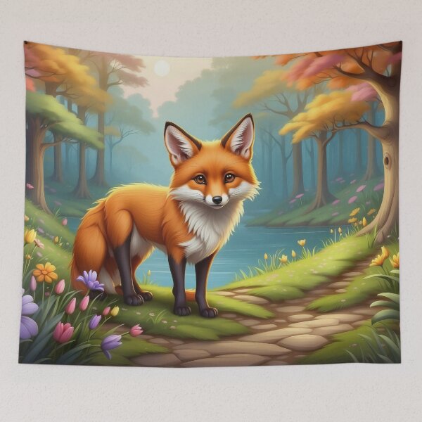 Item preview, Autumn Hues and Fox Muse designed and sold by Nick Seidel.