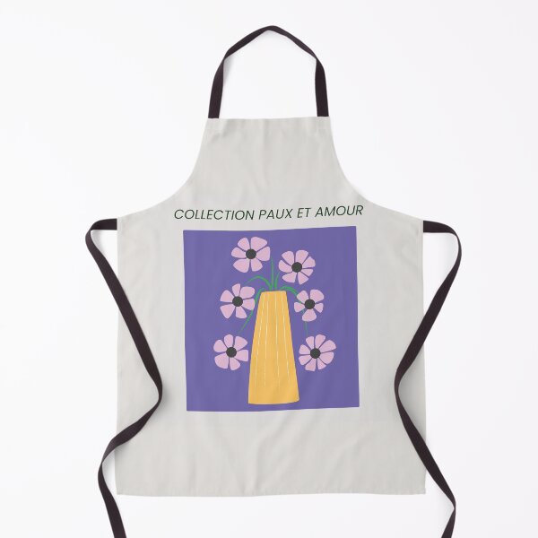 Item preview, Matisse inspired fllower wall art, home decor, purple flowers designed and sold by shreya ranjan.