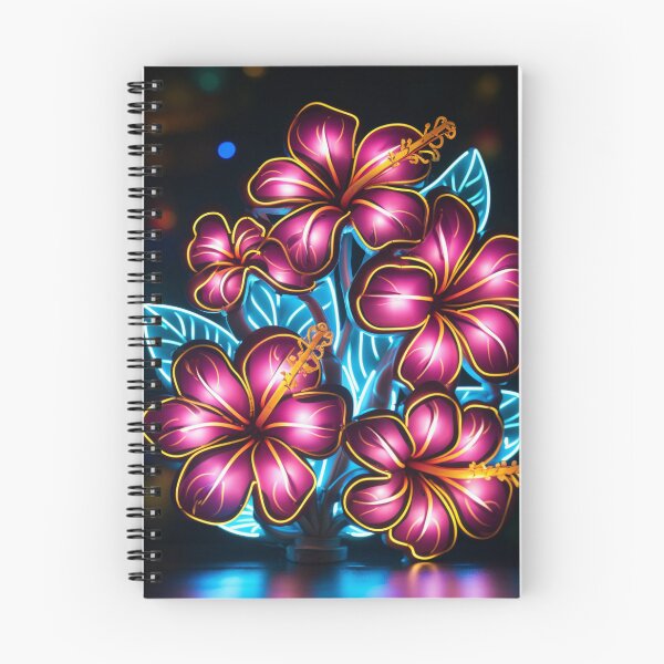 Item preview, Neon Retro Flowers designed and sold by Clock-Designer.