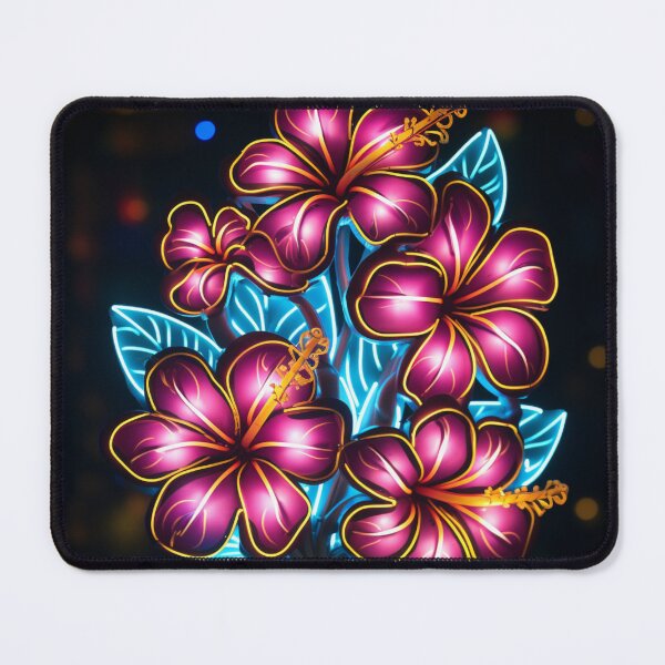 Item preview, Neon Retro Flowers designed and sold by Clock-Designer.