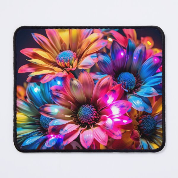 Item preview, Vibrant Multicolored Flower Bouquet designed and sold by Clock-Designer.