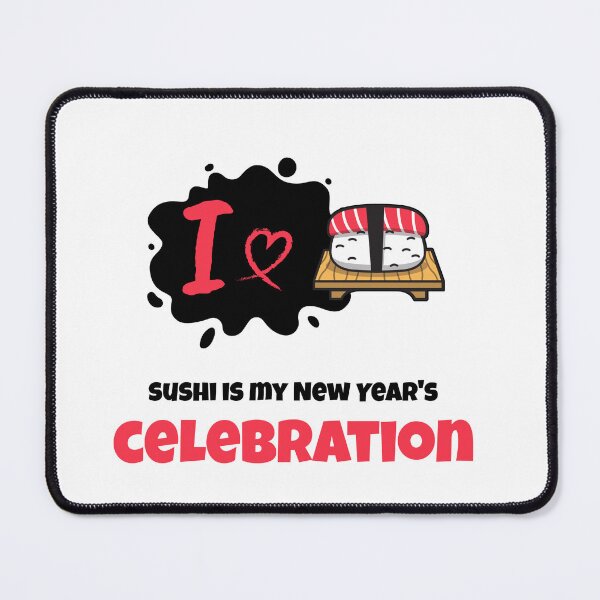 Item preview, SUSHI,SOY SAUCE,NEW YEAR,SWEET,CELEBRATION,SLOGAN,LOVE,ENGLISH,GERMAN designed and sold by Luckybliss-RE.