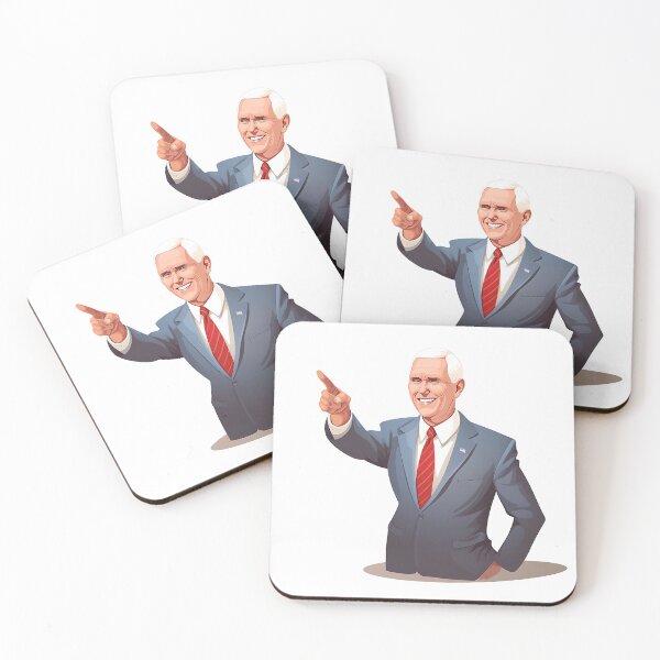 Item preview, Mike Pence: Portrait of an Influential American Politician and Former Vice President designed and sold by wannapong.