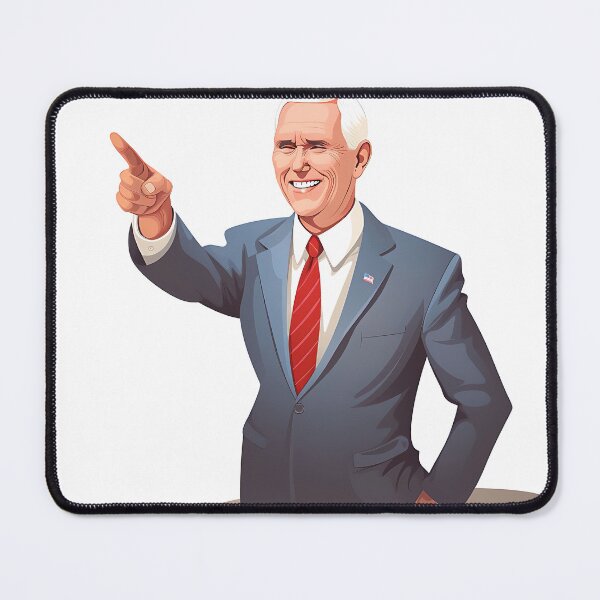 Item preview, Mike Pence: Portrait of an Influential American Politician and Former Vice President designed and sold by wannapong.