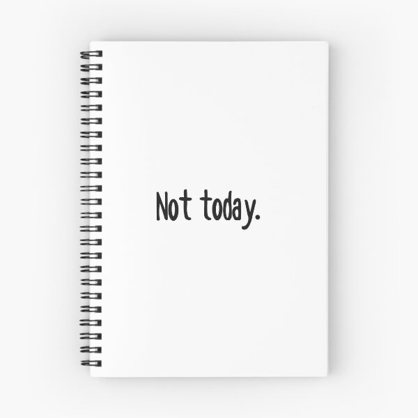 Item preview, Not today designed and sold by Alistastuff.