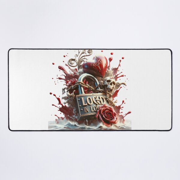 Item preview, Locked in Love - Gothic Romance Artwork designed and sold by Pixel Dome.
