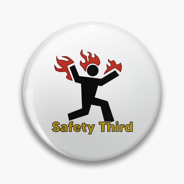 Item preview, Safety Third designed and sold by CosmoShirts.