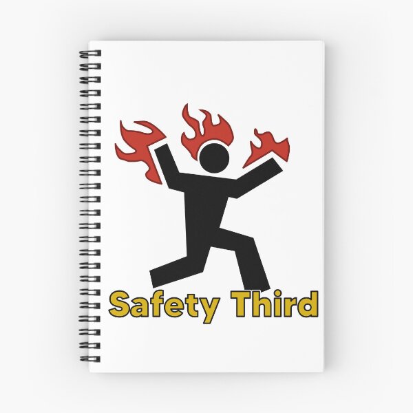 Item preview, Safety Third designed and sold by CosmoShirts.
