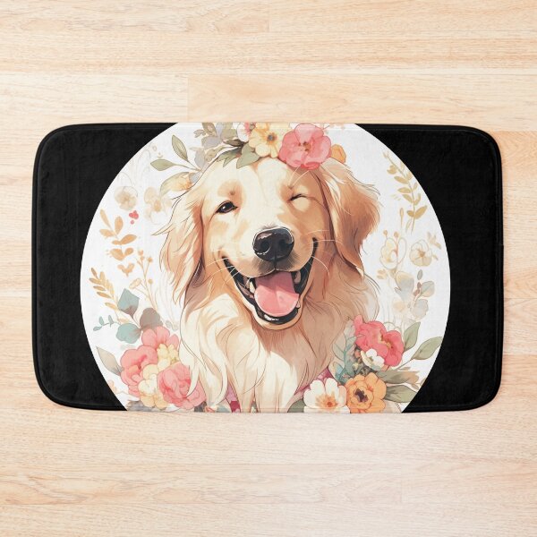 Item preview, Winking Golden Retriever designed and sold by MendaciousMina.