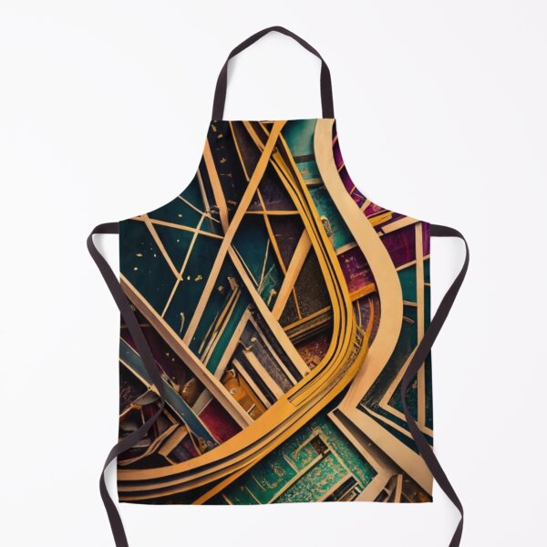 Item preview, logo image illustration graffiti blurred shadows color explosion multicolored fabric abstraction space shades of brown gold lines saturated colors intense colors 3D designed and sold by gulka8.