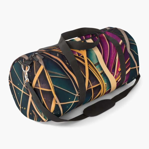 Item preview, logo image illustration graffiti blurred shadows color explosion multicolored fabric abstraction space shades of brown gold lines saturated colors intense colors 3D designed and sold by gulka8.