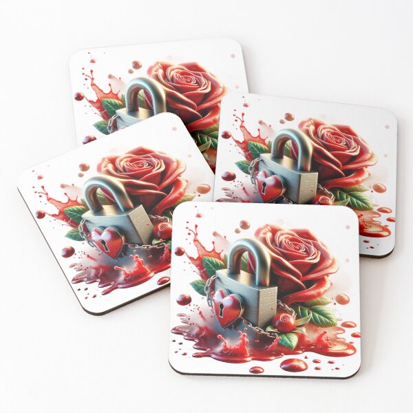 Item preview, Eternal Embrace: Lock and Rose  designed and sold by Pixel Dome.