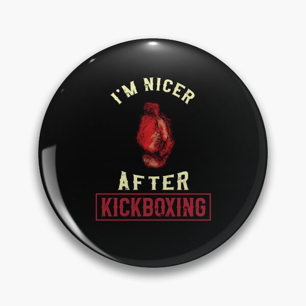 Item preview, Im Nicer After Kickboxing Kickboxer Logo designed and sold by ArabCorner.