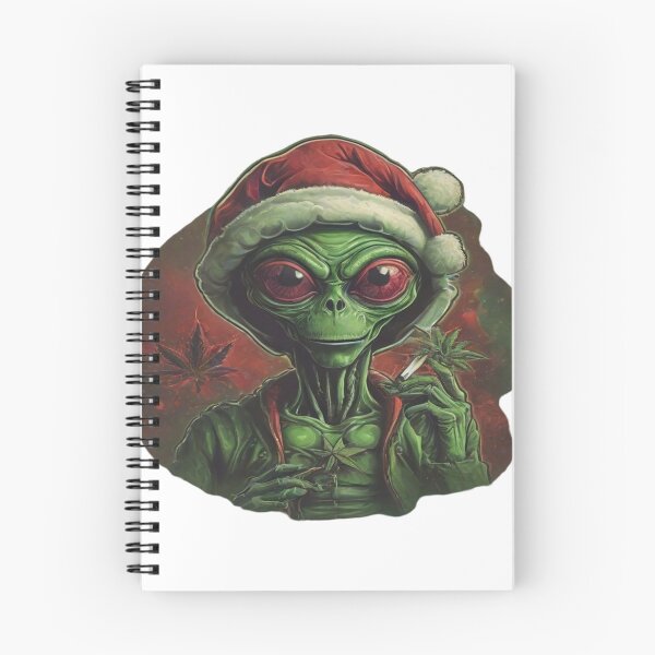 Item preview, Holiday Alien: Christmas Eve Visitors designed and sold by EstiloPrint.