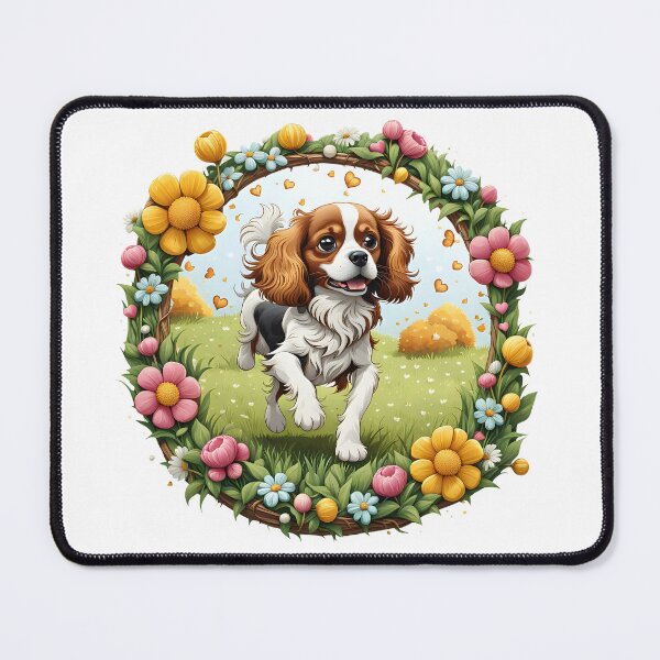 Item preview, Cute playful Cavalier King Charles designed and sold by Kaleddis.