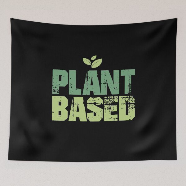Item preview, Plant Based Vegan Healthy Eating Memes designed and sold by ArabCorner.