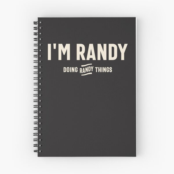 Item preview, I'm Randy Doing Randy Things Funny Randy Name  designed and sold by cidolopez.