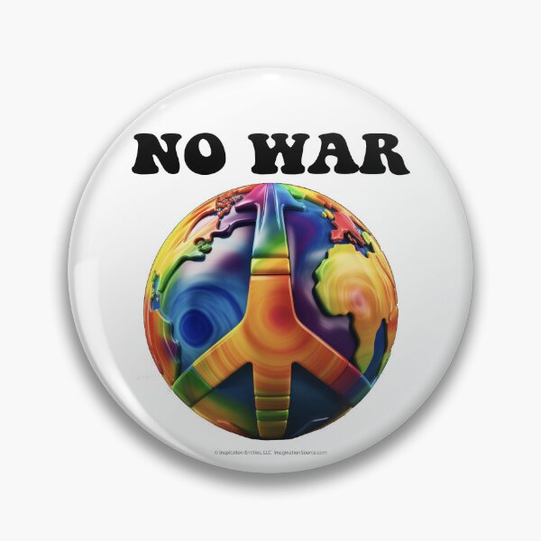 Item preview, No War World Peace-Colorful designed and sold by The Imagination Source™.