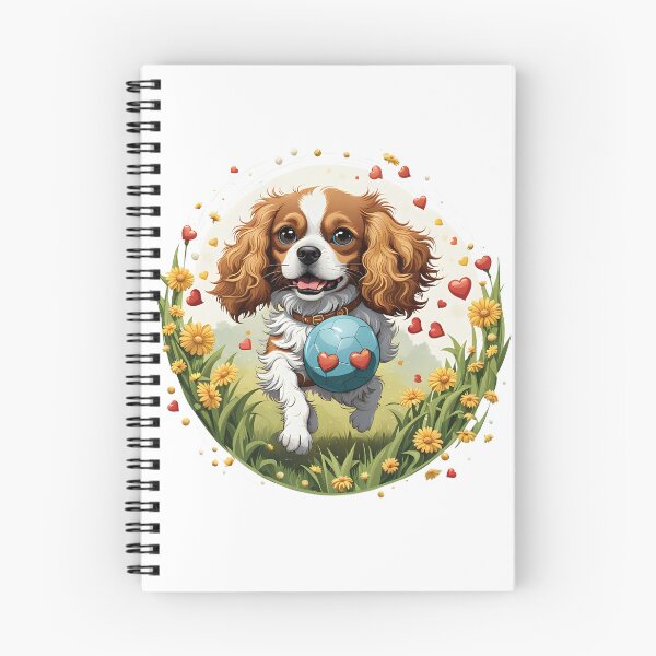 Item preview, Cute playful Cavalier King Charles designed and sold by Kaleddis.