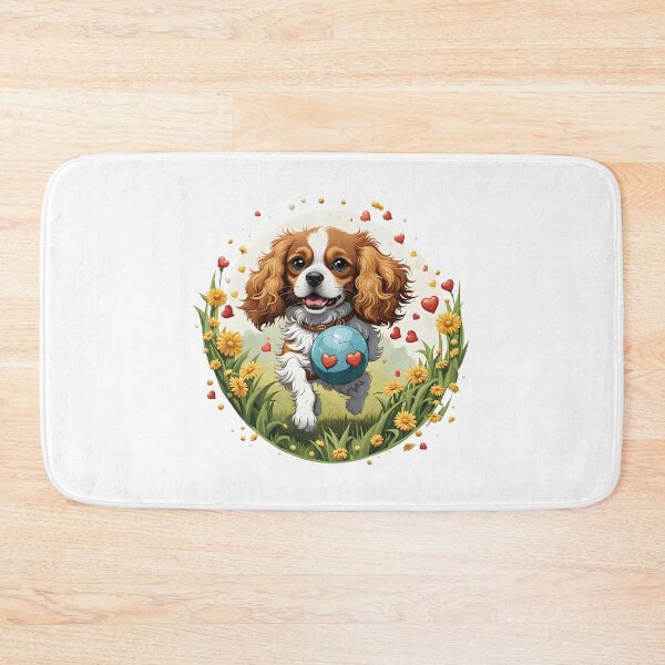 Item preview, Cute playful Cavalier King Charles designed and sold by Kaleddis.