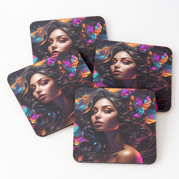 Item preview, Surreal Vibrance - Vivid Dreamscape Portrait designed and sold by Nick Seidel.