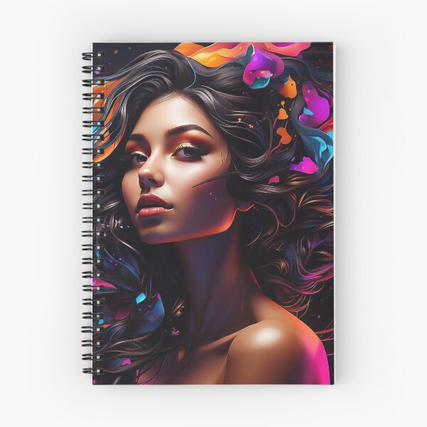 Item preview, Surreal Vibrance - Vivid Dreamscape Portrait designed and sold by Nick Seidel.