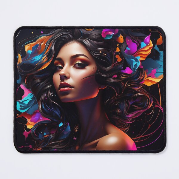 Item preview, Surreal Vibrance - Vivid Dreamscape Portrait designed and sold by Nick Seidel.