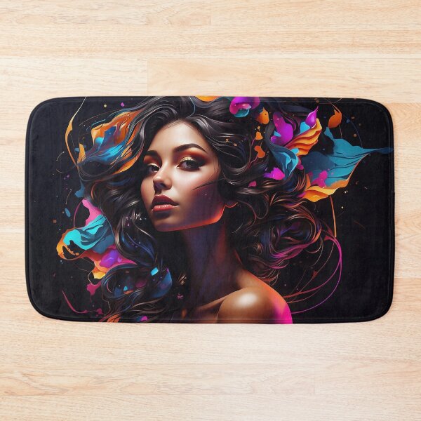 Item preview, Surreal Vibrance - Vivid Dreamscape Portrait designed and sold by Nick Seidel.