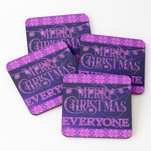 Item preview, Merry Christmas Everyone (Glitter Edition) designed and sold by asanaworld.
