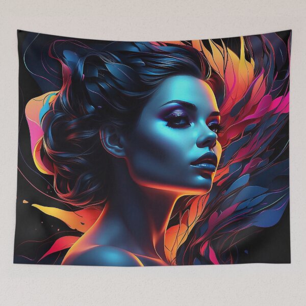 Item preview, Ethereal Flames - Surreal Beauty designed and sold by Nick Seidel.