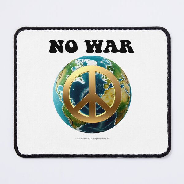 Item preview, No War World Peace-Organic designed and sold by The Imagination Source™.