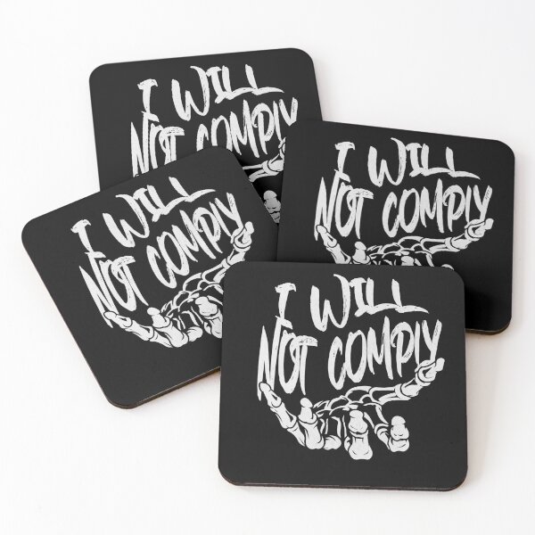Item preview, I will not comply designed and sold by Aesthetic-Verse.