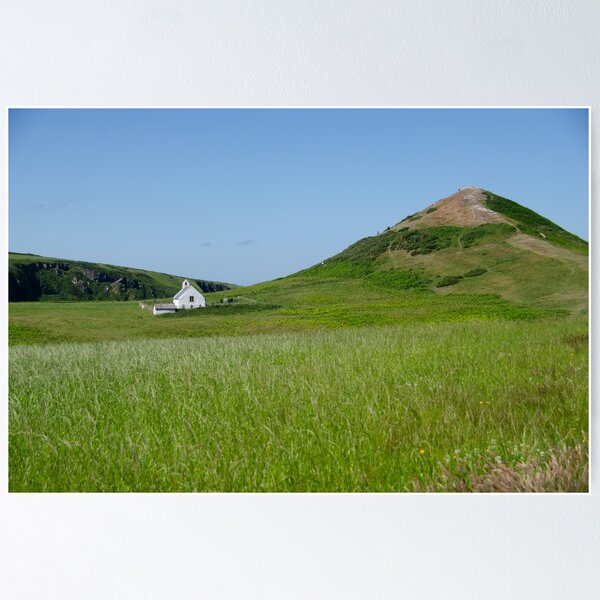 Item preview, The simple historic church at Mwnt, mid wales. designed and sold by sandyprints.