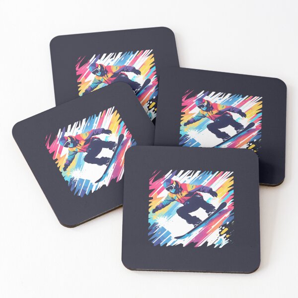 Item preview, Snowboard Skyline Colorful III designed and sold by GiStudioLab.