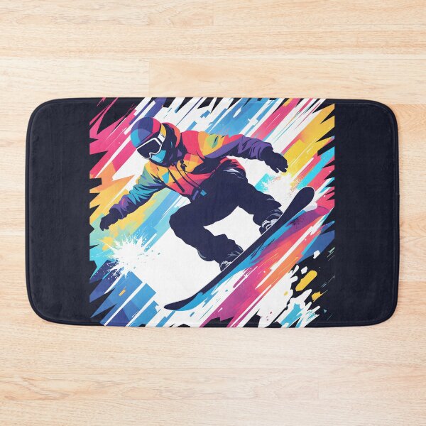 Artikelvorschau, Snowboard Skyline Bunt III entworfen und verkauft von GiStudioLab.