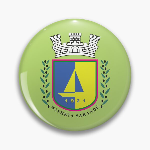 Item preview, Sarandë (Albania) Coat of Arms designed and sold by FutureTraveller.