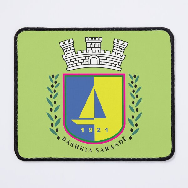 Item preview, Sarandë (Albania) Coat of Arms designed and sold by FutureTraveller.