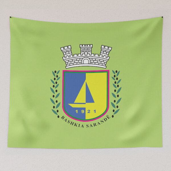 Item preview, Sarandë (Albania) Coat of Arms designed and sold by FutureTraveller.