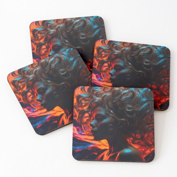 Item preview, Inferno Curls - Fiery Beauty designed and sold by Nick Seidel.